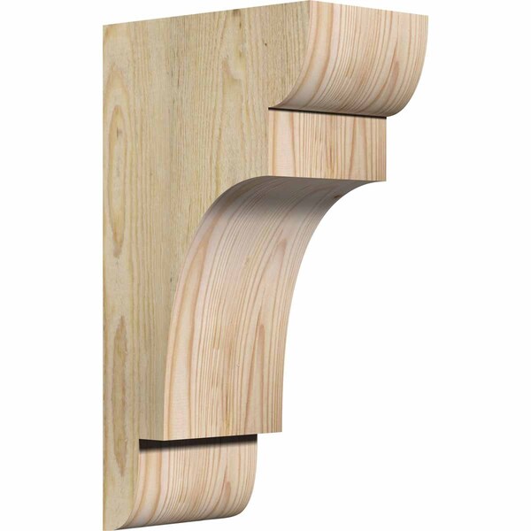 Ekena Millwork New Brighton Rough Sawn Corbel, Douglas Fir, 6"W x 10"D x 18"H COR06X10X18NEB00RDF - main